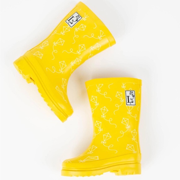 London Littles Rain Boot | Paper String Yellow - Picture 1 of 5